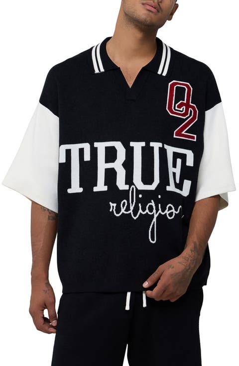 Knit Oversized Polo
