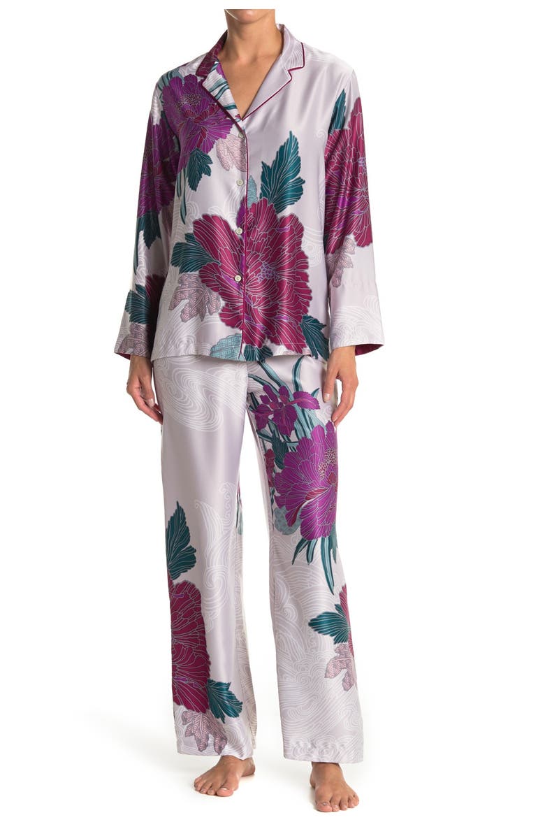 Natori Jubako Satin Pajamas, Main, color, 
