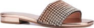 NEW YORK AND COMPANY Gracie Rhinestone Slide Sandal
