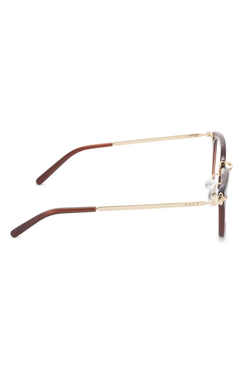 DIFF DIFF 46MM RUE CAT EYE OPTICAL GLASSES