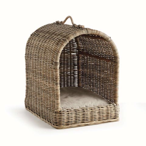 Normandy Canopy Enclosed Small Raised Pet Bed 23.5" x 29"