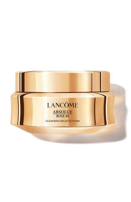 LANCÔME LANCÔME ABSOLUE ROSE 80 CLEANSING BALM-TO-FOAM
