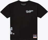 Mitchell & Ness Men's Mitchell & Ness Black Los Angeles Dodgers Chrome Heritage T-Shirt