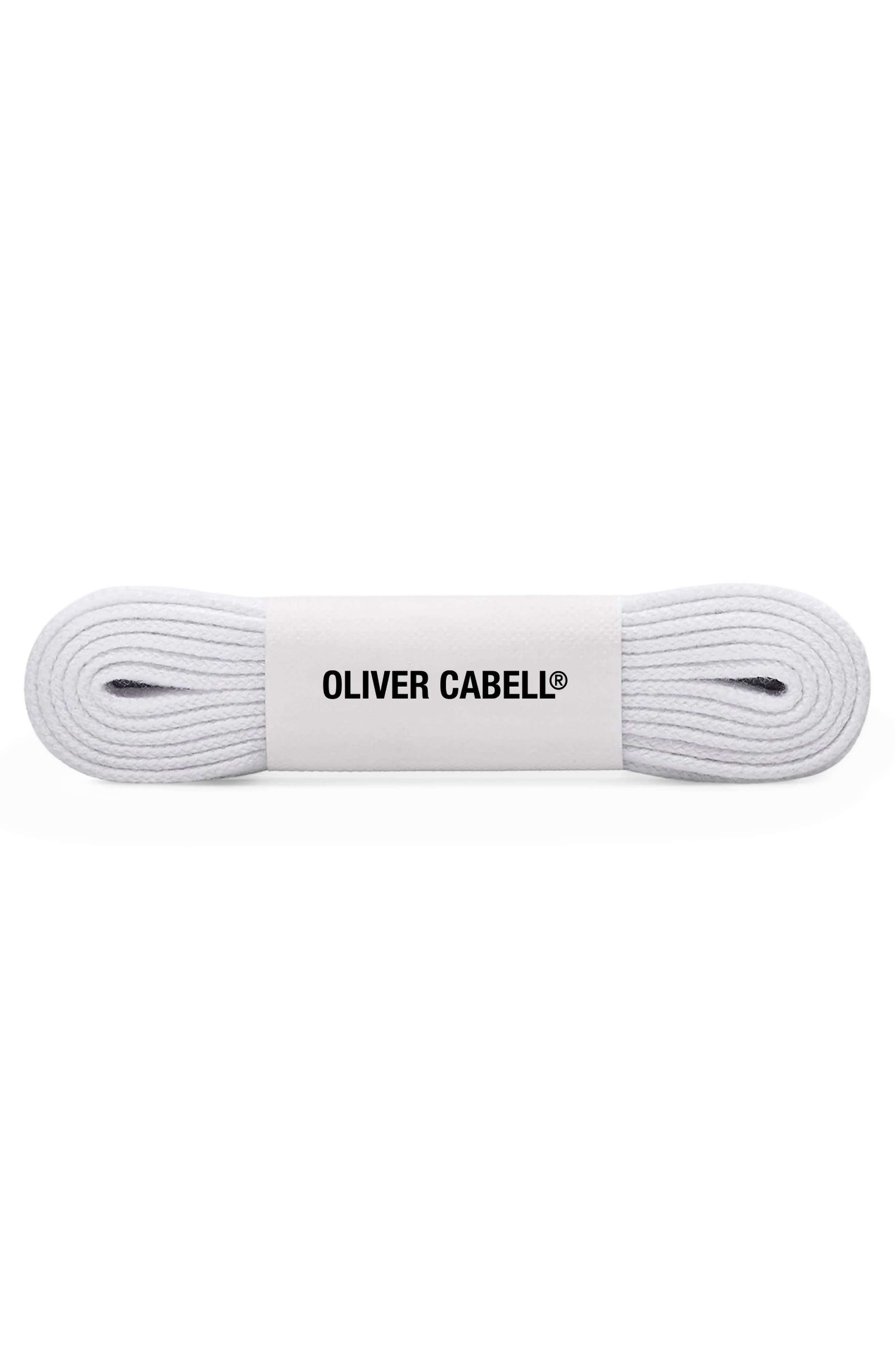 Cotton Shoelaces, Alternate, color, WHITE