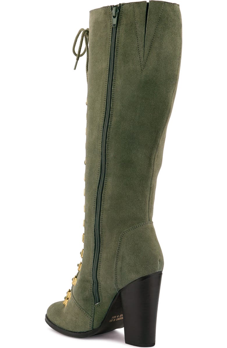 Rag & Co Street Slay Knee High Boot, Alternate, color, Olive