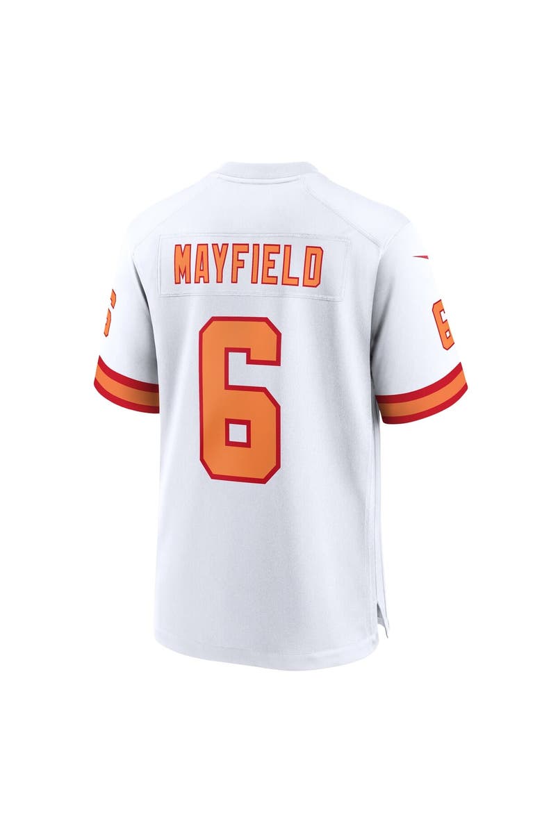 Nike Men's Nike Baker Mayfield White '76 Tampa Bay Buccaneers 50th Season Game Jersey, Alternate, color, White