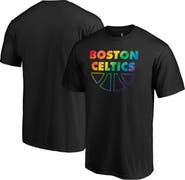 FANATICS Men's Fanatics Branded Black Boston Celtics Team Pride Wordmark T-Shirt