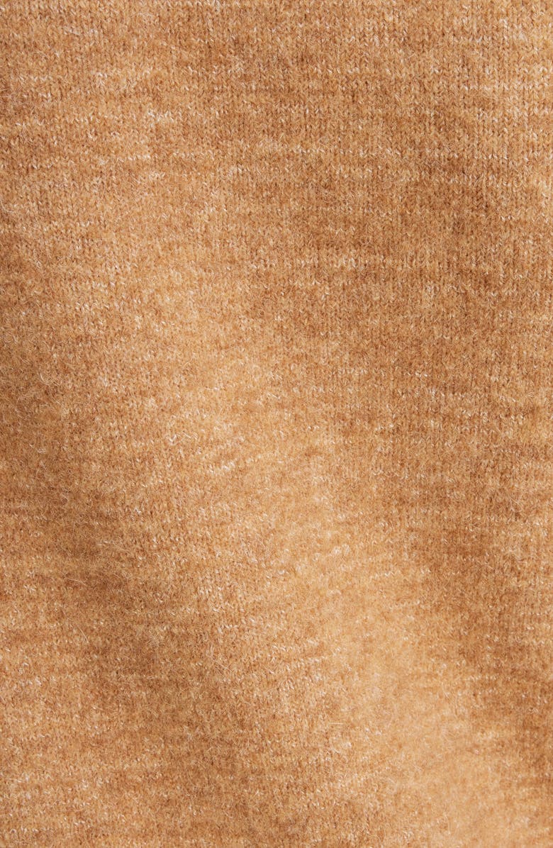 Isabel Marant Marina Snap Detail Long Sleeve Sweater Dress, Alternate, color, 