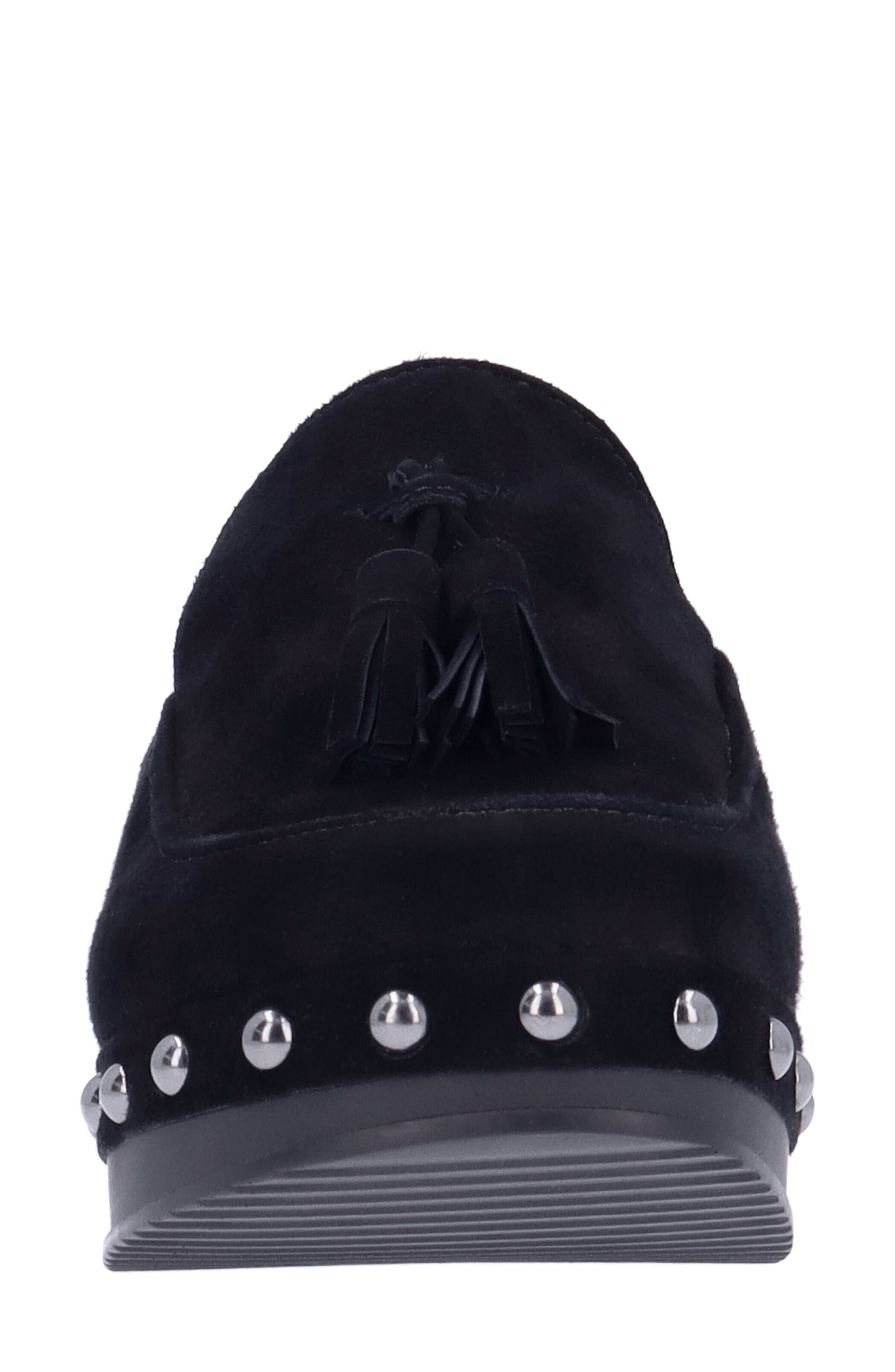 L'Amour des Pieds Gracen Studded Clog, Alternate, color, Black