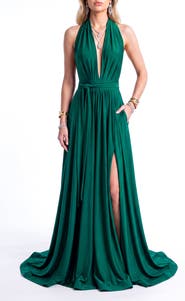 Jessica Angel Infinite Convertible Halter Neck A-Line Evening Gown