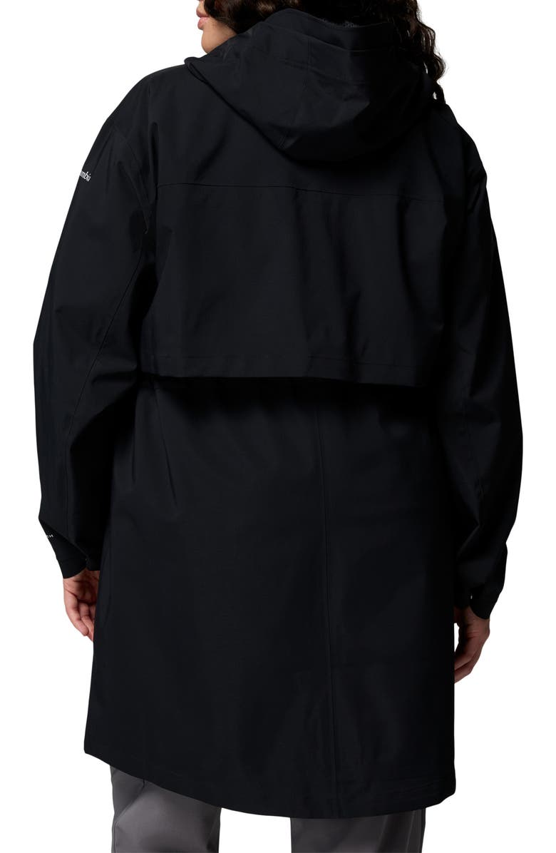 Columbia Weekend Adventure II Long Jacket, Alternate, color, Black