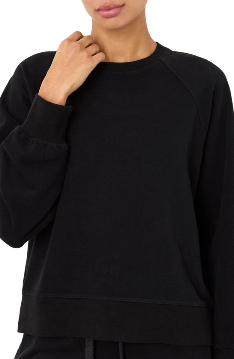 Pact CloudKnit Raglan Crew, Alternate, color, Black