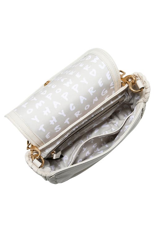 Aimee Kestenberg All For Love Leather Crossbody Bag In Raffia