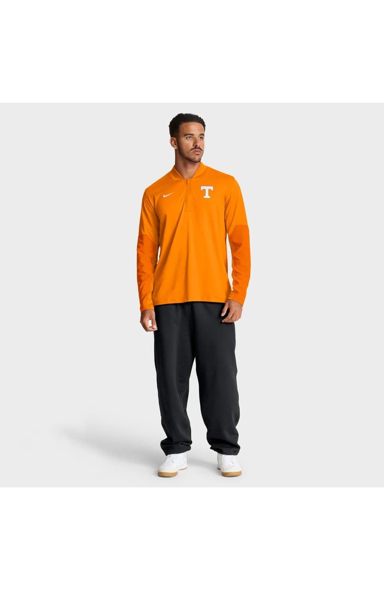 Nike Men's Nike Tennessee Orange Tennessee Volunteers One Goal Performance Half-Zip Pullover, Alternate, color, Tennessee Orange