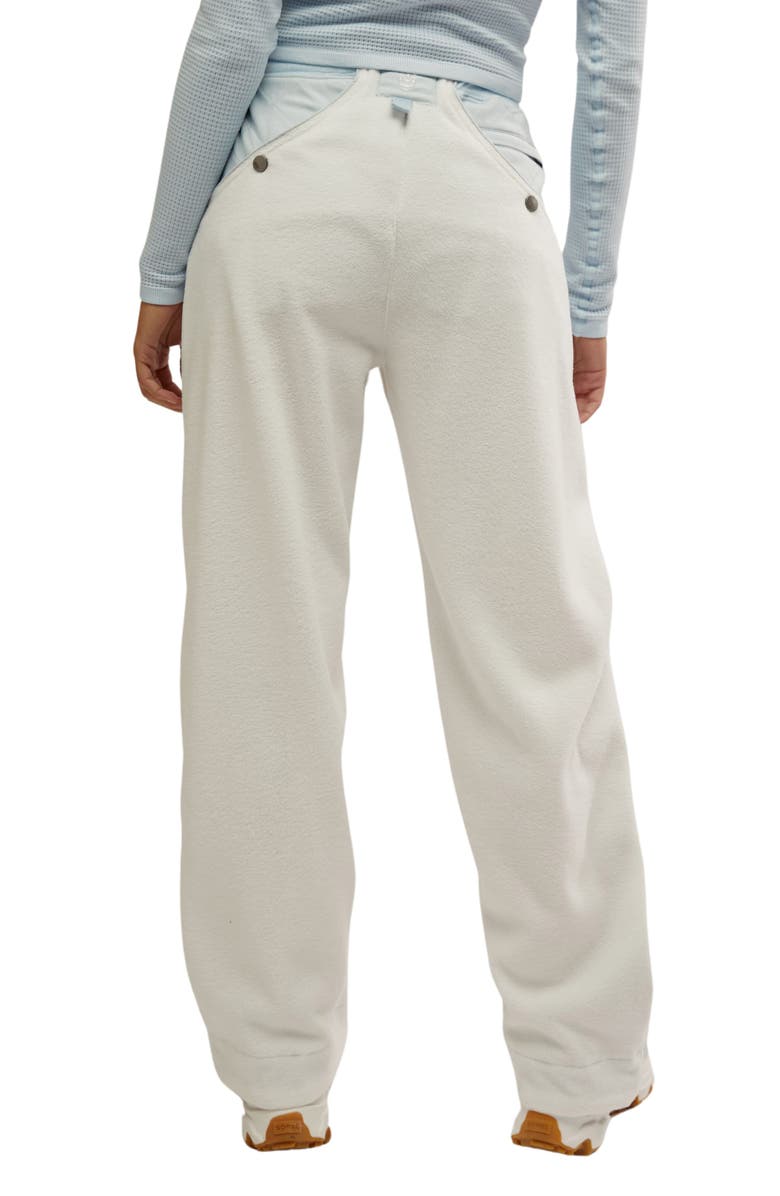 Free People FP Movement Snow Day Pants, Alternate, color, White Combo