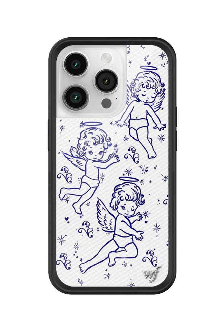 Cherubs iPhone Case, Alternate, color, White