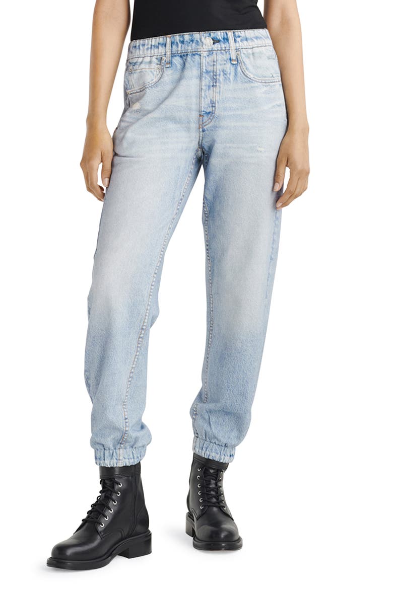 rb Miramar Cotton Terry Jogger Sweatpant Jeans, Main, color, MEADOWBLUE