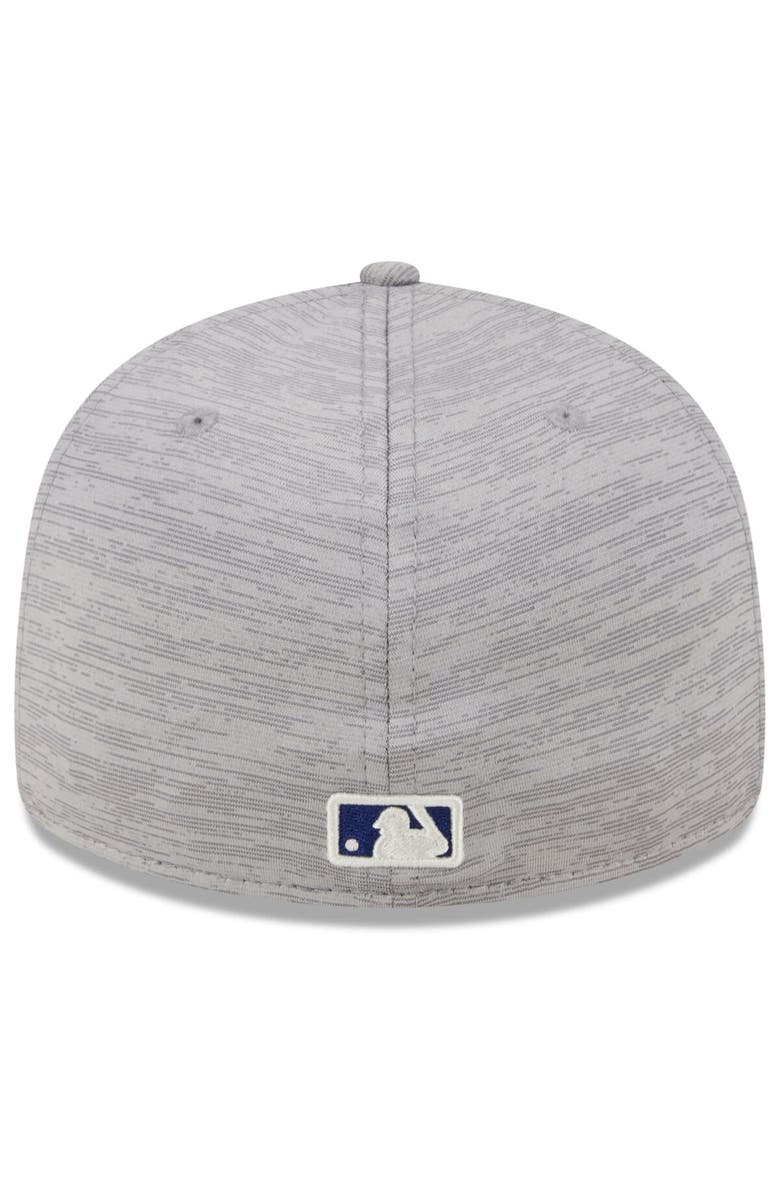 New Era Men's New Era  Gray Texas Rangers 2024 Clubhouse Low Profile 59FIFTY Fitted Hat, Alternate, color, 