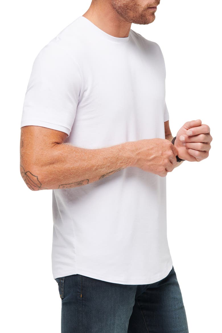 Cloud Crewneck T-Shirt, Alternate, color, WHITE