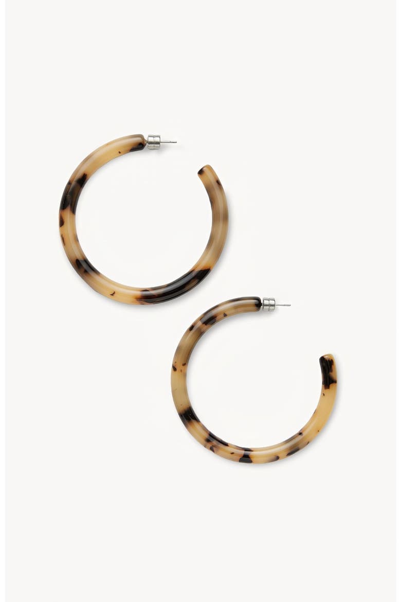 Bold Hoops, Main, color, Blonde Tortoise