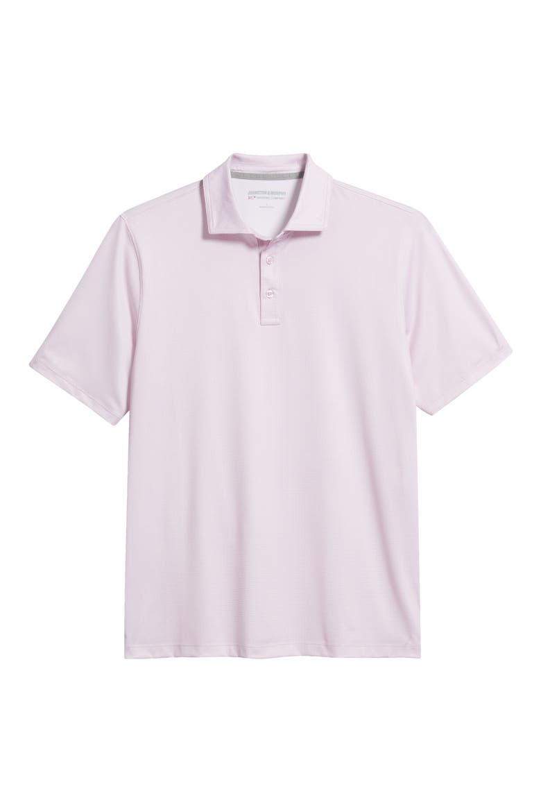 XC+™ Ace Micropattern Performance Golf Polo, Alternate, color, PINK/ WHITE GINGHAM