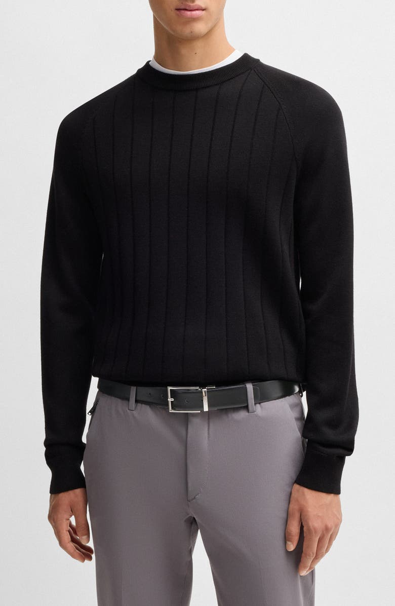 BOSS Reversible Leather Belt, Alternate, color, 