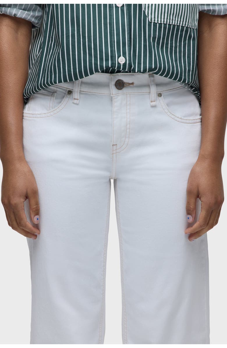 Hudson Jeans Kelli Loose Straight, Alternate, color, White