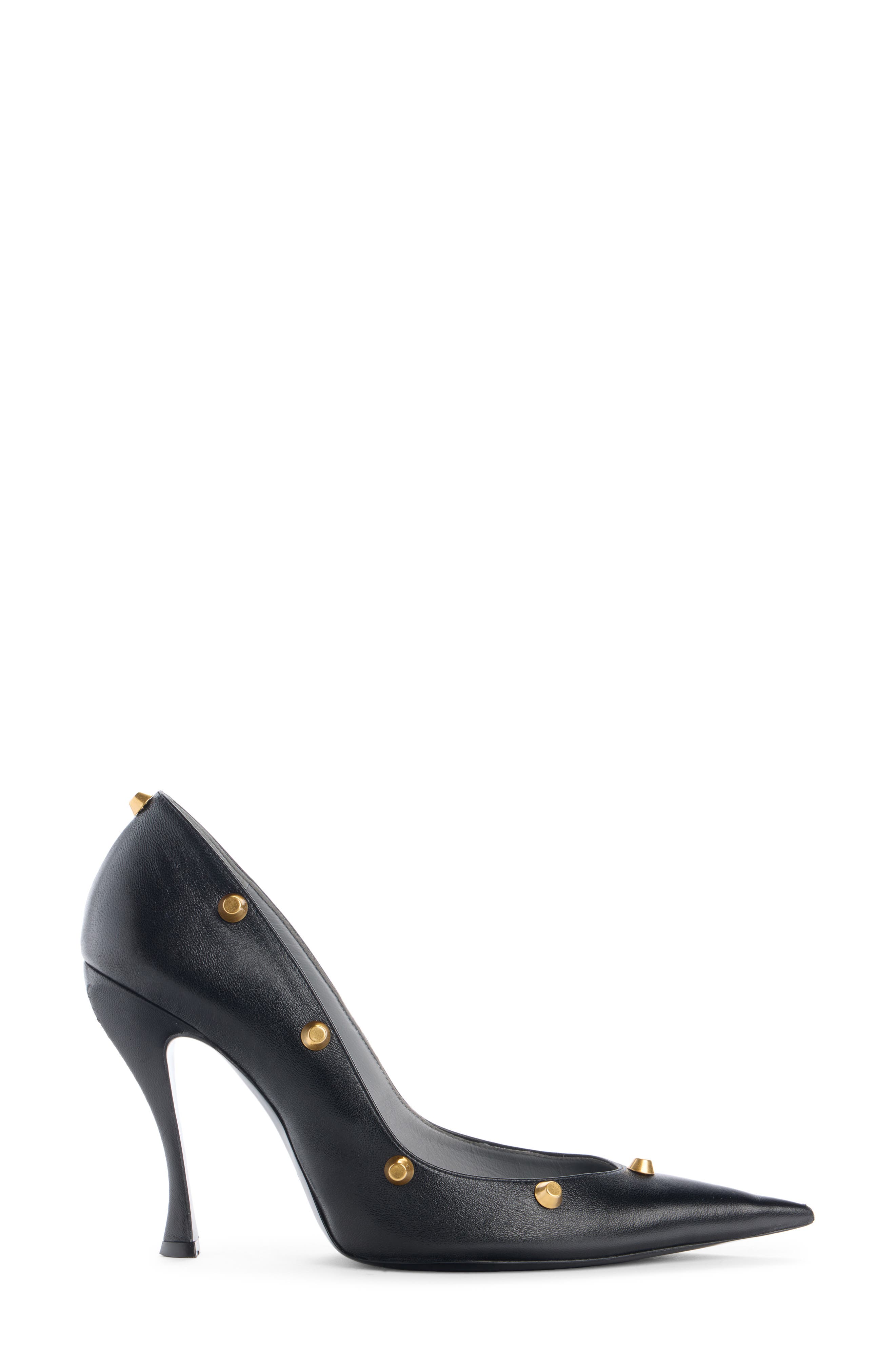 Midnight City Leather Pump, Alternate, color, 1080 BLACK/ GOLD