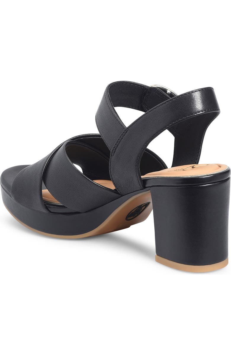 Söfft Lizzie Ankle Strap Platform Sandal, Alternate, color,