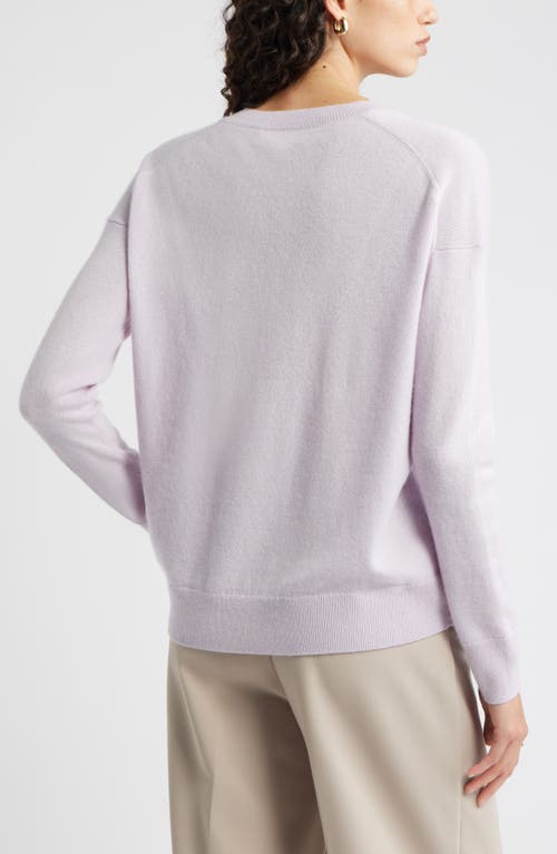 Nordstrom V-neck Cashmere Sweater In Pink