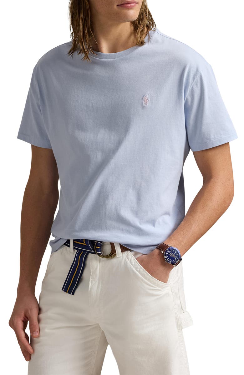 Polo Ralph Lauren Classic Fit Jersey Crewneck T-Shirt, Main, color, 