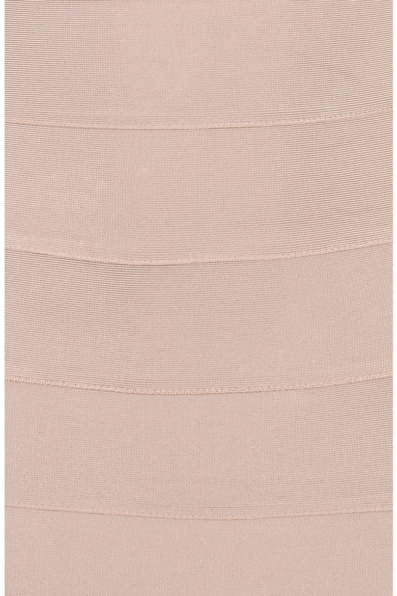 maliha latte bandage mini dress Maliha Latte Bandage Mini Dress