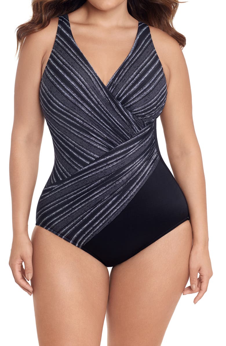 Miraclesuit<sup>®</sup> No Static At All One-Piece Swimsuit, Main, color, 