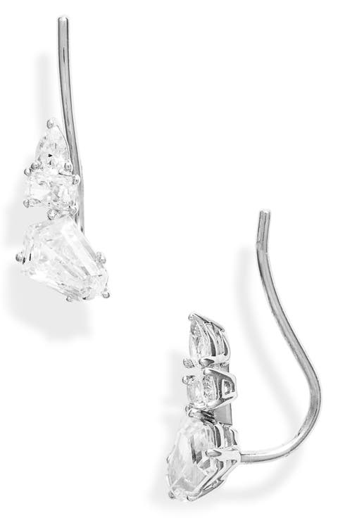 Eliza Small Cubic Zirconia Ear Climbers