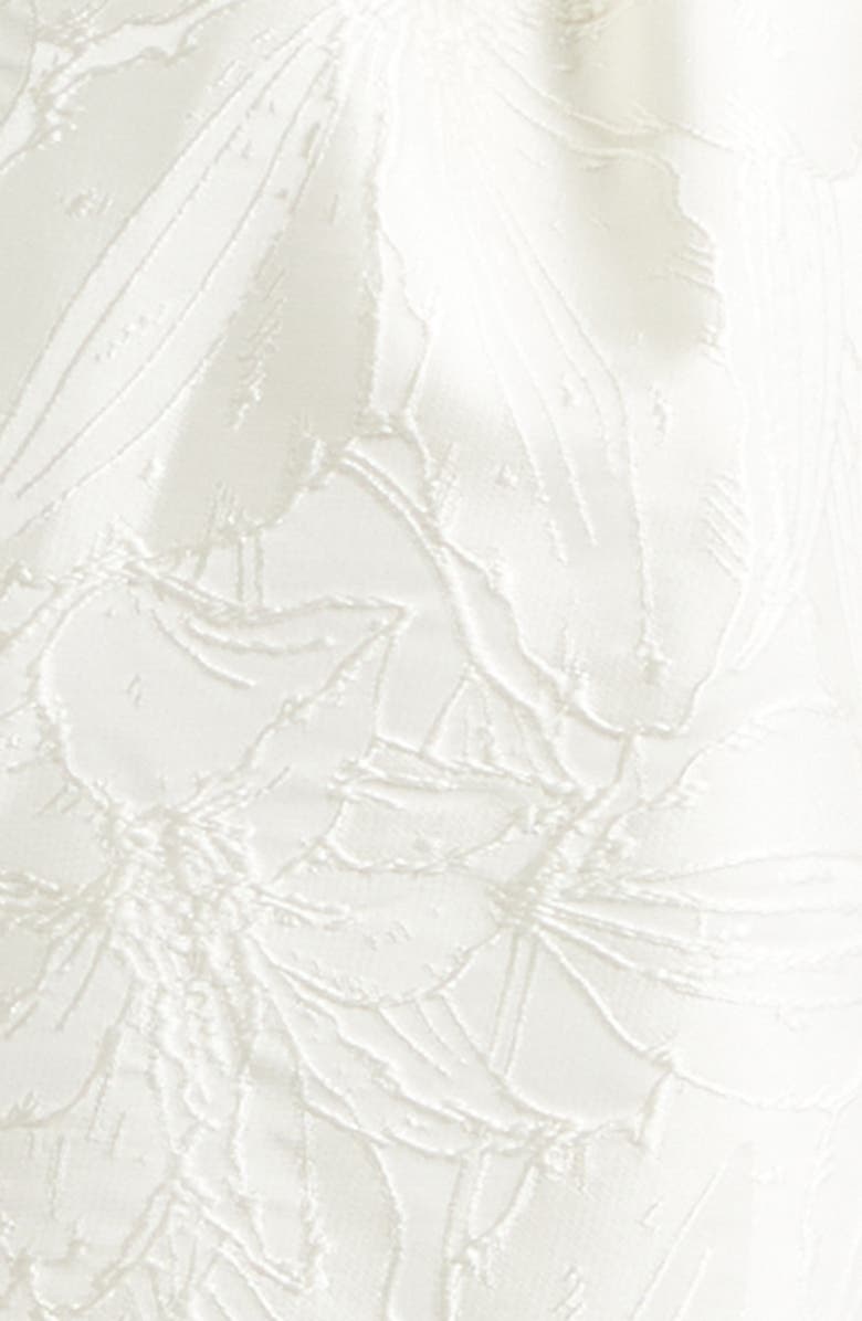 Ramy Brook Ever Jacquard Strapless Minidress, Alternate, color, Ivory Jacquard