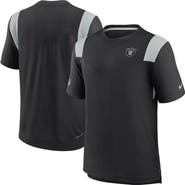 Nike Men's Nike Black Las Vegas Raiders 2022 Sideline Tonal Logo Performance Player T-Shirt