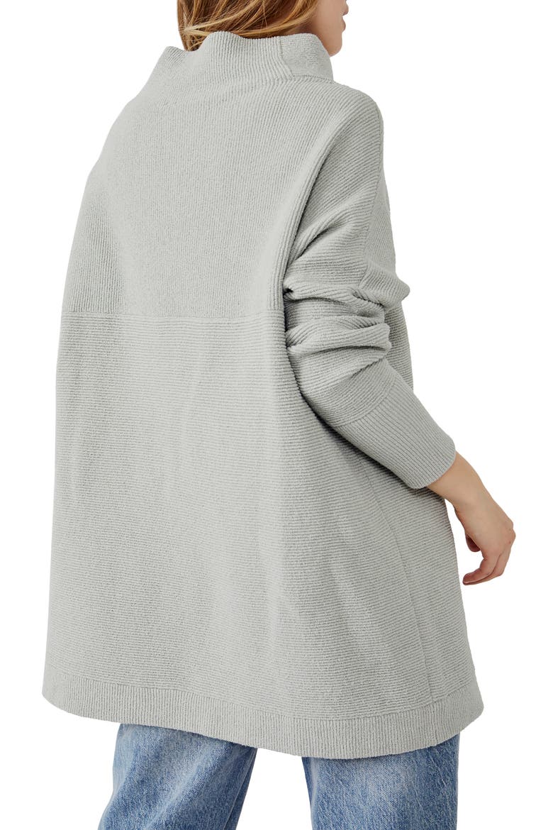 Ottoman Slouchy Tunic, Alternate, color, OXIDE