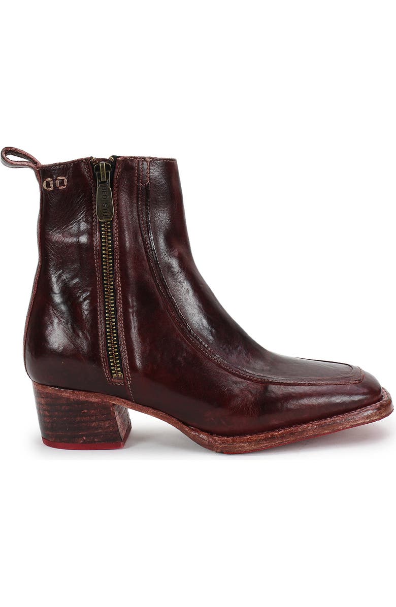 Bed Stu Bitsy Ankle Boot, Alternate, color, Cherry Lacquer Dd Tml