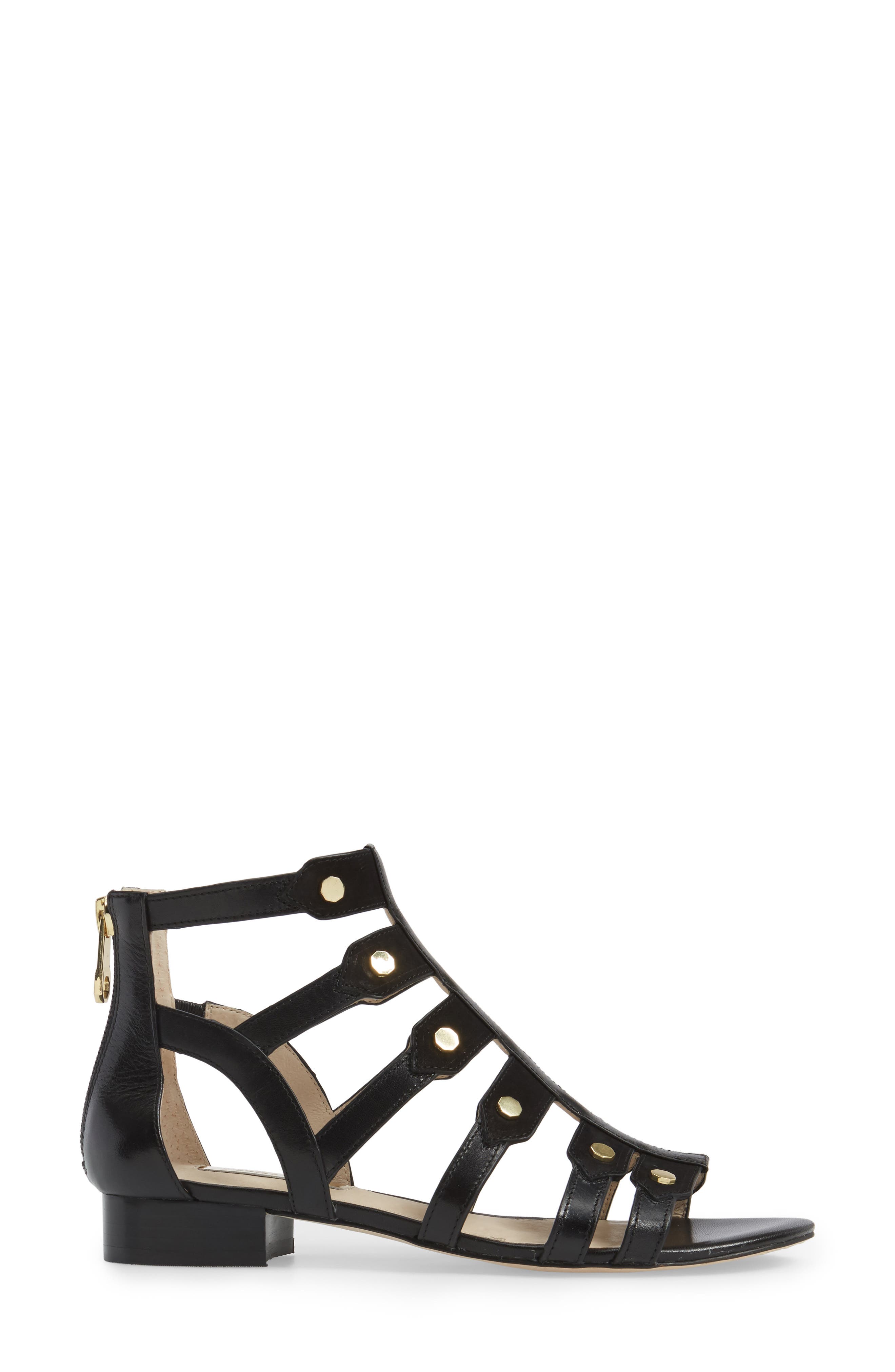 Louise et Cie Aria Studded Gladiator Sandal, Alternate, color, 