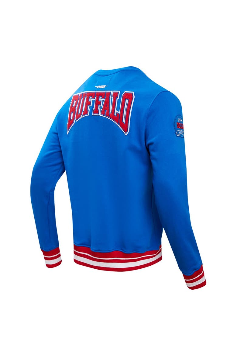 Men's Pro Standard Royal Buffalo Bills Crest Emblem Pullover Sweatshirt, Alternate, color, Royal