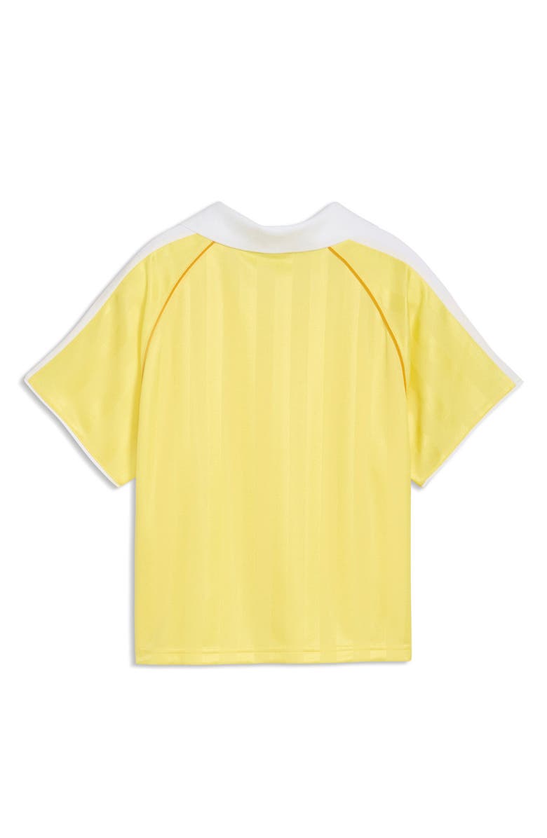PUMA T7 Relaxed Soccer Polo, Alternate, color, Lemon Meringue