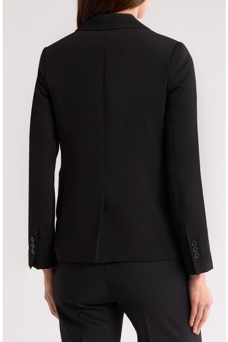 Notch Lapel Blazer, Alternate, color, BLACK