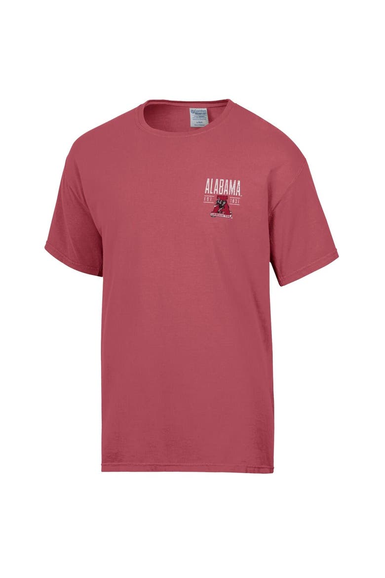 Men's ComfortWash  Crimson Alabama Crimson Tide Big Name T-Shirt, Alternate, color, Crimson