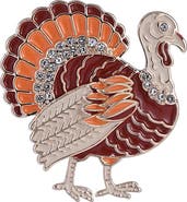 Hallmark Enamel Turkey Pin