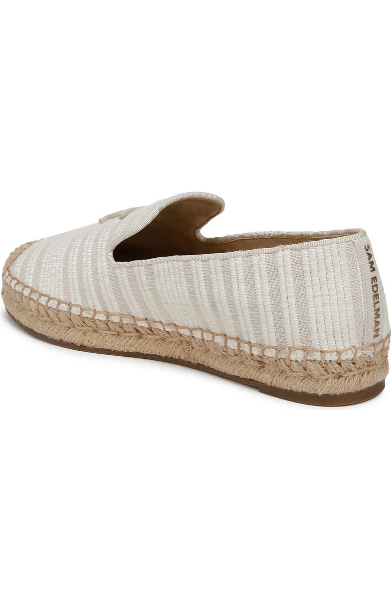 Sam Edelman Kathleen Espadrille Flat, Alternate, color, White/Natural