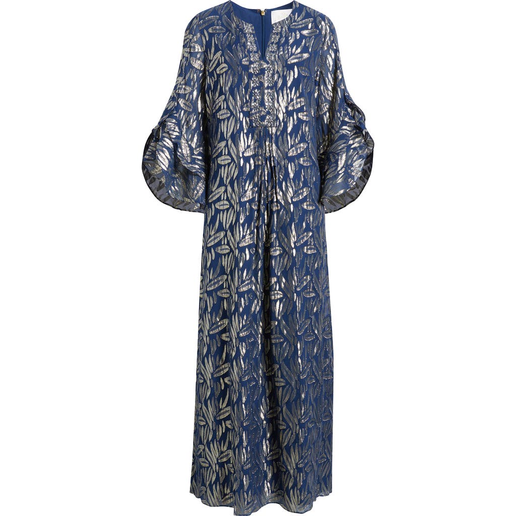 Lilly Pulitzer ® Bellina Silk Maxi Dress In Blue