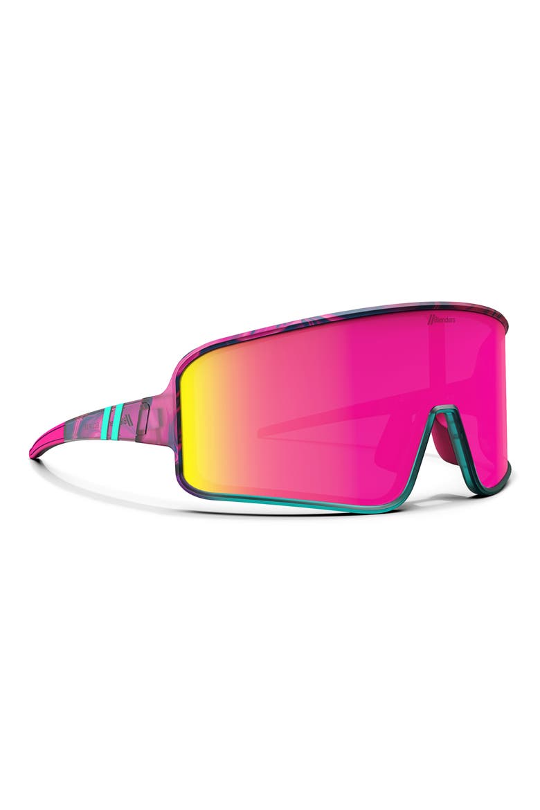 Eclipse 99mm Polarized Shield Sunglasses, Alternate, color, BUTTERY BROS ECLIPSE