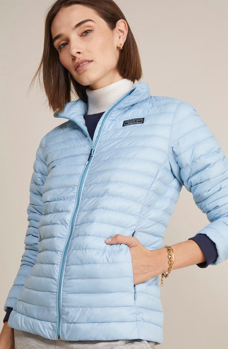 vineyard vines Packable Puffer Jacket, Alternate, color, 
