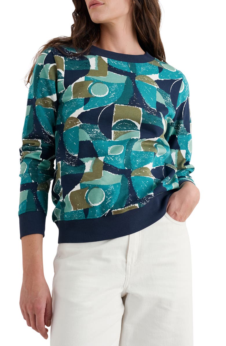 Seasalt Cornwall Bright Wave Sweatshirt, Main, color,