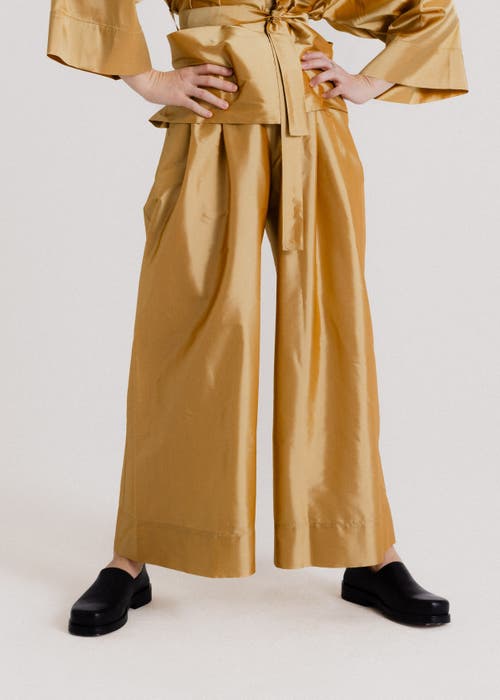 Alas Wide Pleated Pants In Multi